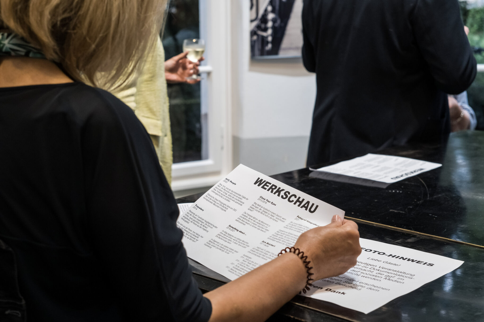 Eventfotografie Vernissage